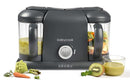 BEABA Babycook Duo 4 in 1 Baby Food Maker, Puree Steamer and Blender for Purees, Grinder with Auto Steam Cooking, Lrg 9.1 Cup Capacity, Makes 54 Servings in 20 Mins, Charcoal by TinyTreasures Baby Boutique