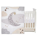 Lambs & Ivy Goodnight Moon 3-Piece Celestial Nursery Baby Crib Bedding Set by TinyTreasures Baby Boutique