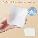 Cooling Nipple Pads for Breastfeeding: Hydrogel Gel Pad Instant Cooling Relief | Promotes Healing Irritated Nipples - 4Packs(8 Count) by TinyTreasures Baby Boutique