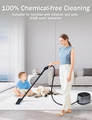 Steam Cleaner for Home, Xyloset Powerful Multipurpose Portable Steamer for Floors, Cars,Tiles, Home Use, 5 Mins Quick Heating, 1.5L Capacity, 20 Acc., Heavy Duty Steam Cleaner Carpet and Upholstery by TinyTreasures Baby Boutique