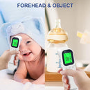 Contactless Thermometer - Digital Forehead Thermometer for Baby, Kids and Adults,3 Color Fever Alarm, 2 in 1 Forehead & Object Mode by TinyTreasures Baby Boutique