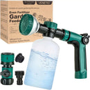 VENETIO 8-Dial Lawn & Garden Feeder Pro with Quick Connect Fittings and 16oz Bottle for Uniform Fertilizing & Watering Plants | Precision Liquid Fertilizer Sprayer | Hose Spray Nozzle for Dog Shampoo by GreenHaven Gardens