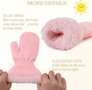 PESAAT Baby Girl Mittens Fleece Toddler Boy Mittens Warm Kids Winter Gloves Unisex Cold Weather Baby Gloves by TinyTreasures Baby Boutique