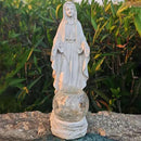 Solar Garden Decor Virgin Mary Figure with Lights,Blessed Mother Outdoor Statue for Home/Garden Decor, Gift for Women/Monther(11.22" H) by GreenHaven Gardens
