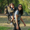 ClevrPlus Urban Explorer Child Carrier Hiking Baby Backpack, Olive Green by TinyTreasures Baby Boutique