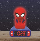 LEXiBOOK - Marvel Spider-Man Digital Alarm Clock with Night Light Snooze and Marvel Spider Man Superheroes Sound Effects - Boys Clock - Luminous Spiderman, Blue - RL800SP by TinyTreasures Baby Boutique