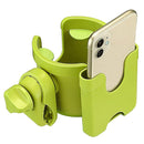 Suranew Adjustable Stroller Cup Holder with Phone Holder for Baby Stroller for Family Members by TinyTreasures Baby Boutique