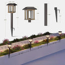 XMCOSY+ Solar Pathway Lights Outdoor Waterproof IP65 - Dual-Tone 25 LM LED Solar Garden Lights for Yard, Glass Outdoor Lighting for Garden Patio Yard Landscape Walkway Driveway Lawn Decor (Warm White) by CozyNest Decor