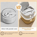 Formula Container to go-800ml Travel Dispenser BPA Free Airtight Container with Spoon and Layered Storage by TinyTreasures Baby Boutique