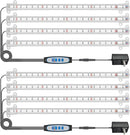 Wiaxulay Grow Lights for Indoor Plants Full Spectrum, 6000K LED Plant Grow Light Strips, Grow Lamp with Auto On/Off 6/12/16H Timer, 5 Dimmable Levels, 3 Switch Modes for Hydroponics Seedling by GreenHaven Gardens