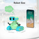 ALLCELE Robot Toys, Rechargeable RC Robots for Kids Boys, Remote Control Toy with Music and LED Eyes, Ideal Gift for Children-Green Blue by TinyTreasures Baby Boutique