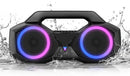 Bluetooth Speaker 80W(Peak)Loud with Bass, 20H Playtime, IPX7 Waterproof, RGB Lights, TWS, Large Portable Wireless Speakers for Outdoor, Home, Party, Pool, Beach, Tailgating, Gym, Work, Gifts (Black) by TinyTreasures Baby Boutique