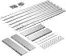 Land Guard Metal Raised Garden Bed for Gardening, 8x4x1.5ft Galvanized Raised Garden Bed, Planter Boxes Outdoor for Vegetables, Fruits and Flowers (Silver) by CozyNest Decor