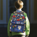 Cartoon Car Animal Backpack For Kids School Boys Girls, Bear & Traffic Light Design, Lightweight Waterproof Ergonomic Backpack For Age 3-5 5-7 7-9 9-12 School Book Bag Daypack Outdoor Play by TinyTreasures Baby Boutique