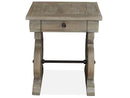 Tinley Park - Rectangular End Table - Dove Tail Gray