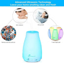 Diffuserlove Essential Oil Diffusers 200ML Remote Control Ultrasonic Mist Humidifiers BPA-Free Aromatherapy Diffuser with 7 Color Lights, Auto Shut-Off for Bedroom Office Kitchen by CozyNest Decor