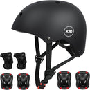 XJD Kids Bike Helmet,Multi-Sport Protective Gear Set for 3-5-8-14 Years Boys Girls with Knee and Elbow Pads Wrist Guards fit Roller Skates,Cycling,Skateboarding,Skating Scooter by TinyTreasures Baby Boutique