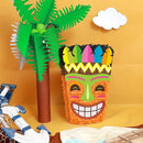 WERNNSAI Tiki Piñata -Tropical Hawaii Piñata with Blindfold and Bat for Girls Boys Kids Piñata Hawaiian Luau Themed Party Decorations for Summer Birthday Party Supplies Carnivals Festivals Celebration by TinyTreasures Baby Boutique