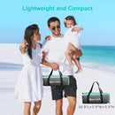 Gorich Beach Tent Sun Shelter with UPF50+ UV Protection for 3/4-5/6-7 Person, Lightweight & Portable Beach Shade Canopy with 2 Zippered Doors, Easy Setup Family Beach Umbrella by TinyTreasures Baby Boutique
