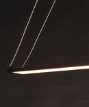 Wafer 24"L 1-Light LED Island Light Fixture Bronze Finish by Maxim
