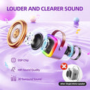 Kinglucky Mini Karaoke Machine for Kids, 2025 TOP Birthday Gifts Ideas for 3-12 Year Old Girls, Christmas Party Gifts Kids' Personal Video Players Accessories with 2 Wireless Microphones - Purple by TinyTreasures Baby Boutique