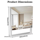 Medicine Cabinet With Mirror For Bathroom by HouseOfZazla