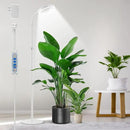Floor Grow Lights for Indoor Plants, Full Spectrum Plant Light with 68" Stand for Growing Large Tall Plants, Halo Plant Grow Light with 6/12/16H Timer, 3 Light Modes Indoor Plant Light by GreenHaven Gardens