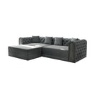 3-In-1 Convertible Sleeper Sofa With Movable Ottoman For Living Room by HouseOfZazla