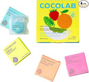 Cocofloss Woven Dental Floss, Dentist-Designed Oral Care, Waxed, Vegan, Kid-Friendly, with Coconut Oil, 4-Pack of Mint, Coconut, Orange, Strawberry (33 yard Each) by CozyNest Decor