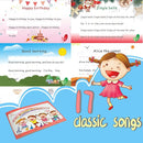 Hand Bells, 8 Note Musical Handbells Set with 17 Songbook Musical Toy Percussion Instrument for Toddlers Children Kids for Children's Day Family Activity School and Church (Upgraded Edition) by TinyTreasures Baby Boutique