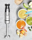 Immersion Blender,700W Handheld with Heavy Copper Motor,Infinitely Variable Speeds Stick Kitchen Blender,Detachable Stainless Steel Smoothie,for Soup Puree Baby Food Juice by TinyTreasures Baby Boutique