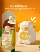 MASHI Sheep Alarm Clock, Toddler Sleep Training Clock with Sun & Moon, Sleep Sound Machine, Night Lights, Alarm Clock for Kids, Gift Ideas for Kids Child by TinyTreasures Baby Boutique