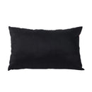 Crow Happy Halloween Pillow - Beige / Black