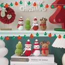 Wizardi Amigurumi DIY Crochet Kit - Santa, Reindeer, Christmas Tree and Snowman F07N8-M117 by TinyTreasures Baby Boutique