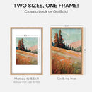 Homeforia 12x18 Picture Frame Wood, High End Natural Oak 12x18 Light Wooden Poster Frame with Mat 8.5x11, 12 x 18 Frames Matted to 8.5 by 11 Photo, 18x12 Thin Frame, Tempered Glass, Wall Kit, Set of 1 by CozyNest Decor