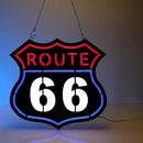 Ultrathin Route 66 Neon Sign Art Wall Lights for Bedroom Windows Glass Hotel Pub Cafe Wedding Birthday Party Gifts by CozyNest Decor