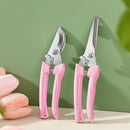2pcs Garden Flower Shears Pruning Shears 6.9 inches Scissors Lightweight Plant Scissors for Cutting Flowers, Trimming Plants, Bonsai, Fruits Picking by GreenHaven Gardens