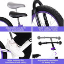 Balance Bike: for Big Kids Aged 4, 5, 6, 7, 8 and 9 Years Old - No Pedal Sport Training Bicycle | 16inch Wheel by TinyTreasures Baby Boutique