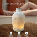 Aromatherapy Essential Oil Diffuser Art Resin Aroma Diffuser with Warm Light 80ML Cool Mist Humidifier Waterless Auto Shut-off for Home,Baby Bedroom,Office by TinyTreasures Baby Boutique