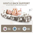 Baby Lounger- Baby Nest for 0-24 Months, Ultra Soft Organic Cotton Breathable & Portable Baby Lounger, Baby Lounger Pillow for Newborn by TinyTreasures Baby Boutique