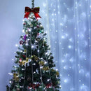 Lighting EVER Curtain Lights Cool White, 306 LED Plug in Hanging Fairy String Light for Bedroom Wall, Indoor Outdoor Backdrop Lighting for Wedding Party Patio (10x10ft, 18 Strings 6.9" Apart) by CozyNest Decor