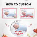 Personalized Christmas Ornaments 2025 Add Photo Text Custom Wood Xmas Tree Hanging Ornament Decoration Gift for Couples Family Birthday Wedding Engagement by TinyTreasures Baby Boutique