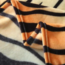 MERRYLIFE Tiger Stripe Print Throw Blanket Decorative Fleece Throw | Ultra-Plush Colorful | Couch Blanket Travel Lap | Home Gift Use(50" 60",Tiger) by CozyNest Decor