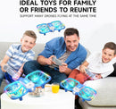 UranHub Drones for Kids, Mini Drone with 5 Lighting Modes, 22-Min Flight Time RC Drone with 2 Batteries/2 Takeoff Options/3D Flip/3-Speed/Propeller Protection Cover, etc, Gift for Kids (Blue) by TinyTreasures Baby Boutique