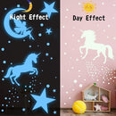 Glow in The Dark Stars for Ceiling,Unicorn Wall Decals Stickers Wall Decor for Girls Bedroom Luminous Glow Unicorn Stars Planet Ceiling Stickers for Baby Boys Kids Playroom Living Room Nursery by TinyTreasures Baby Boutique