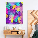 ICMOLYYENLO Palm Leaf Tapestry Wall Hanging, Tropical Leaves Plant Jungle Green Hawaiian Art Home Decor for Guest Bedroom Living Room Dormitory 40x60 by CozyNest Decor