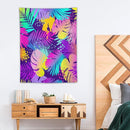 ICMOLYYENLO Palm Leaf Tapestry Wall Hanging, Tropical Leaves Plant Jungle Green Hawaiian Art Home Decor for Guest Bedroom Living Room Dormitory 30" x40 by CozyNest Decor