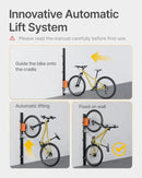 monTEK Automatic Lift EBike Rack – Fits 24-29" Tires, Heavy-Duty Vertical Wall Rack for Bicycles (Up to 71 lbs) - Effortless Lifting, Easy Install - Space-Saving Storage for Garage, Shed, BO by GreenHaven Gardens