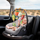 TUMAMA Hanging Baby Toys, 4 Pack Vegetable Crib Stroller Baby Gym Mobile Plush Toys, Early Baby Cognitive Sensory Hanging Rattle Toys with Teether. Suitable for Babies 0, 3, 6, 9, 12 Months by TinyTreasures Baby Boutique