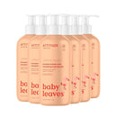 ATTITUDE 2-in-1 Shampoo and Body Wash for Baby, EWG Verified, Dermatologically Tested, Vegan, Orange and Pomegranate, 16 Fl Oz (Pack of 6) by TinyTreasures Baby Boutique